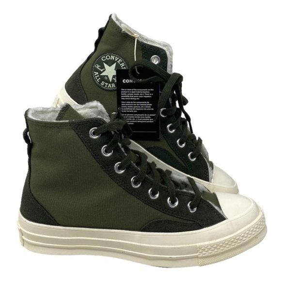 Converse Chuck 70 Shoes For Men Casual Khaki Canvas High Top Sneakers A05055C - Picture 4 of 11